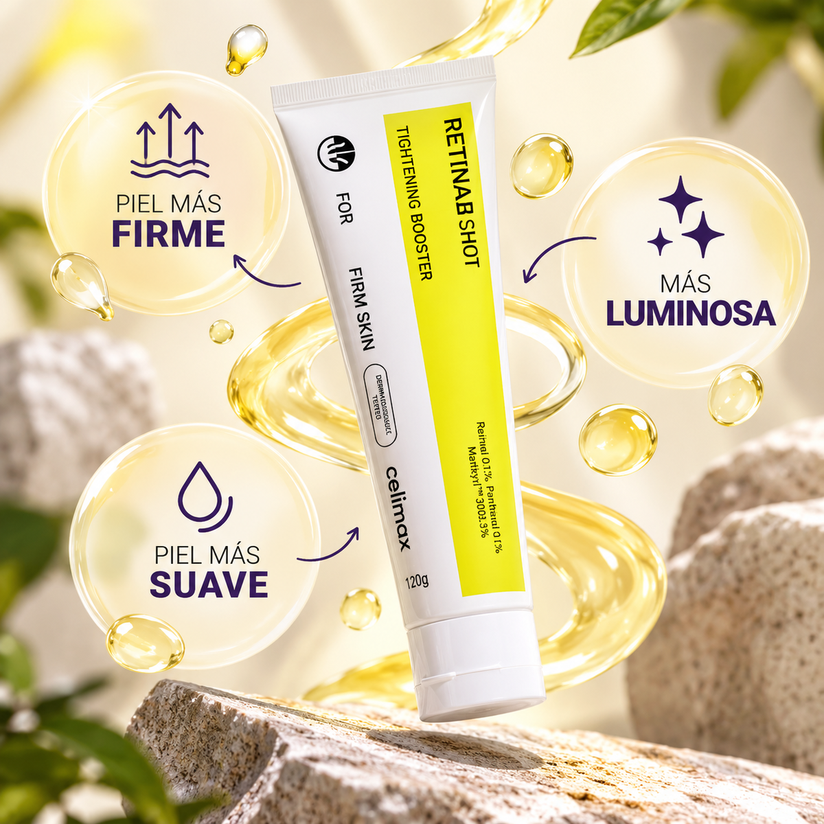 Retinal Shot: Piel más firme, suave y luminosa