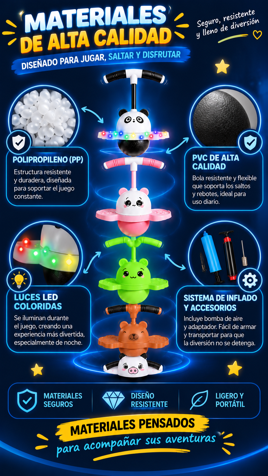 Pelota Saltarina LumiHop