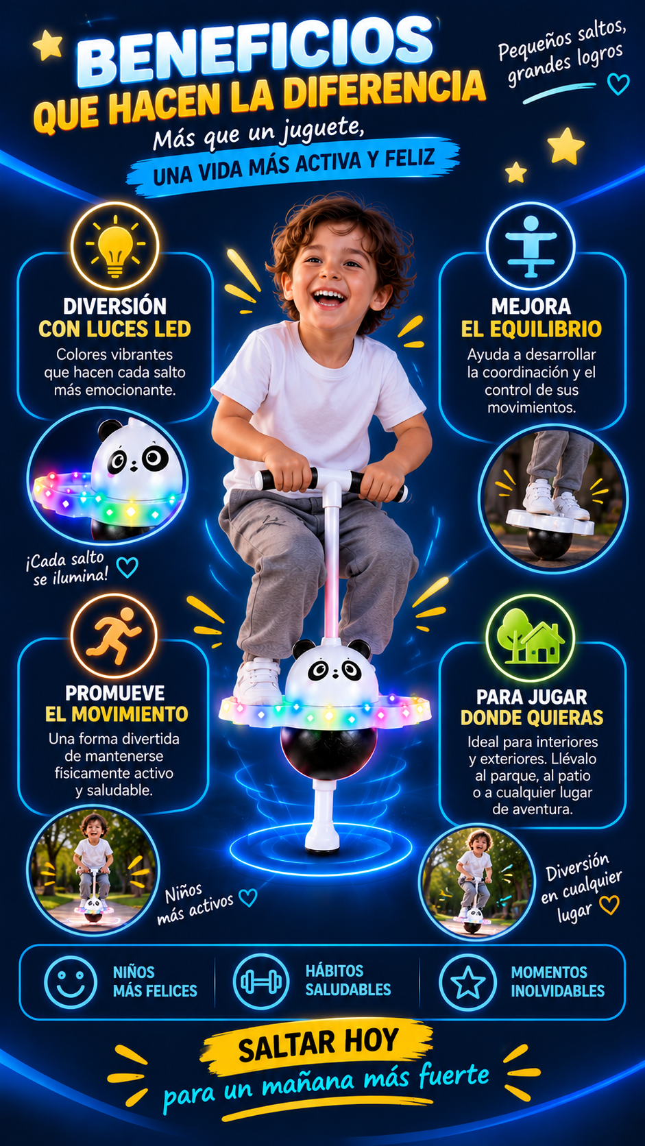 Pelota Saltarina LumiHop