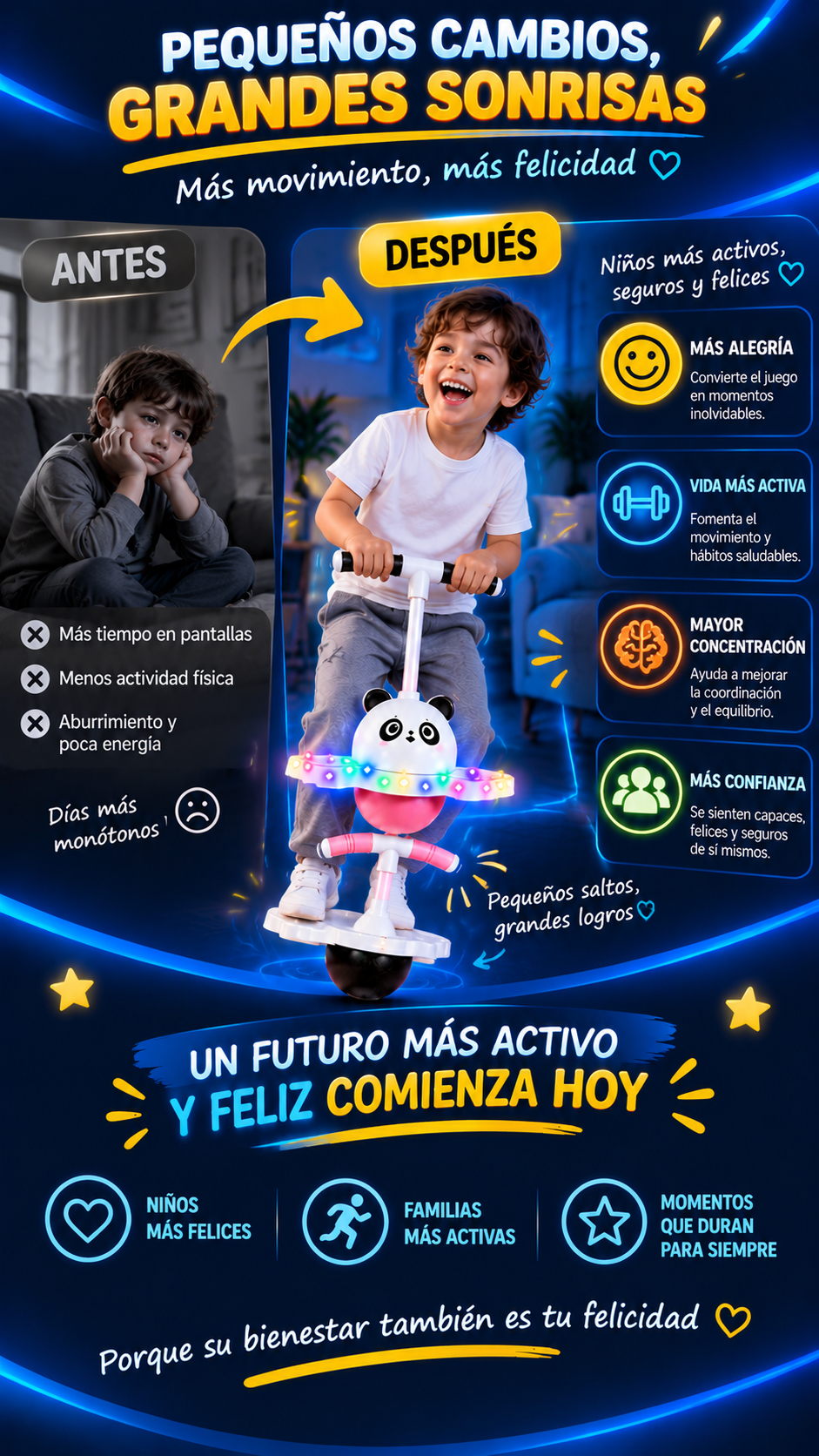 Pelota Saltarina LumiHop