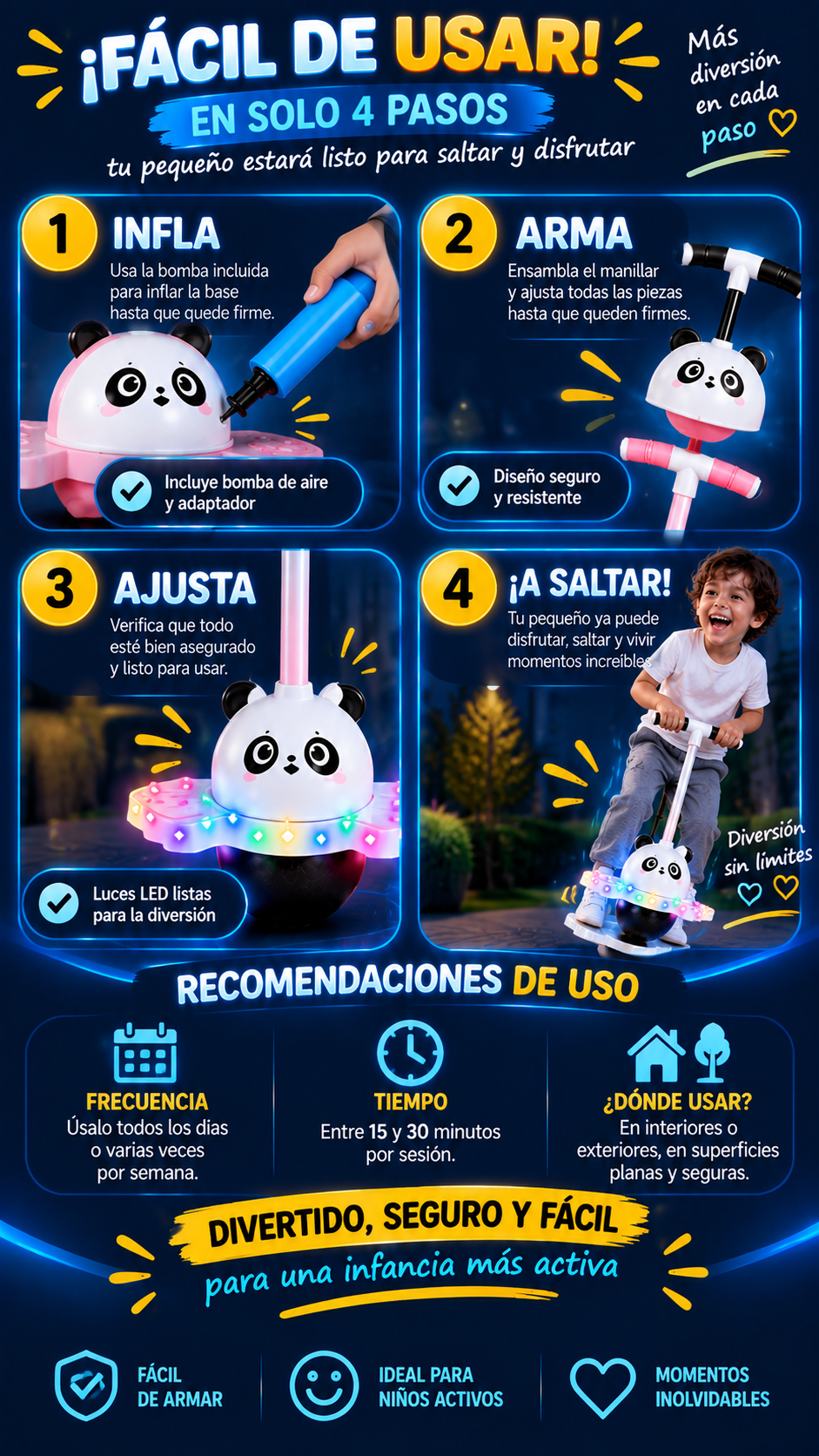 Pelota Saltarina LumiHop
