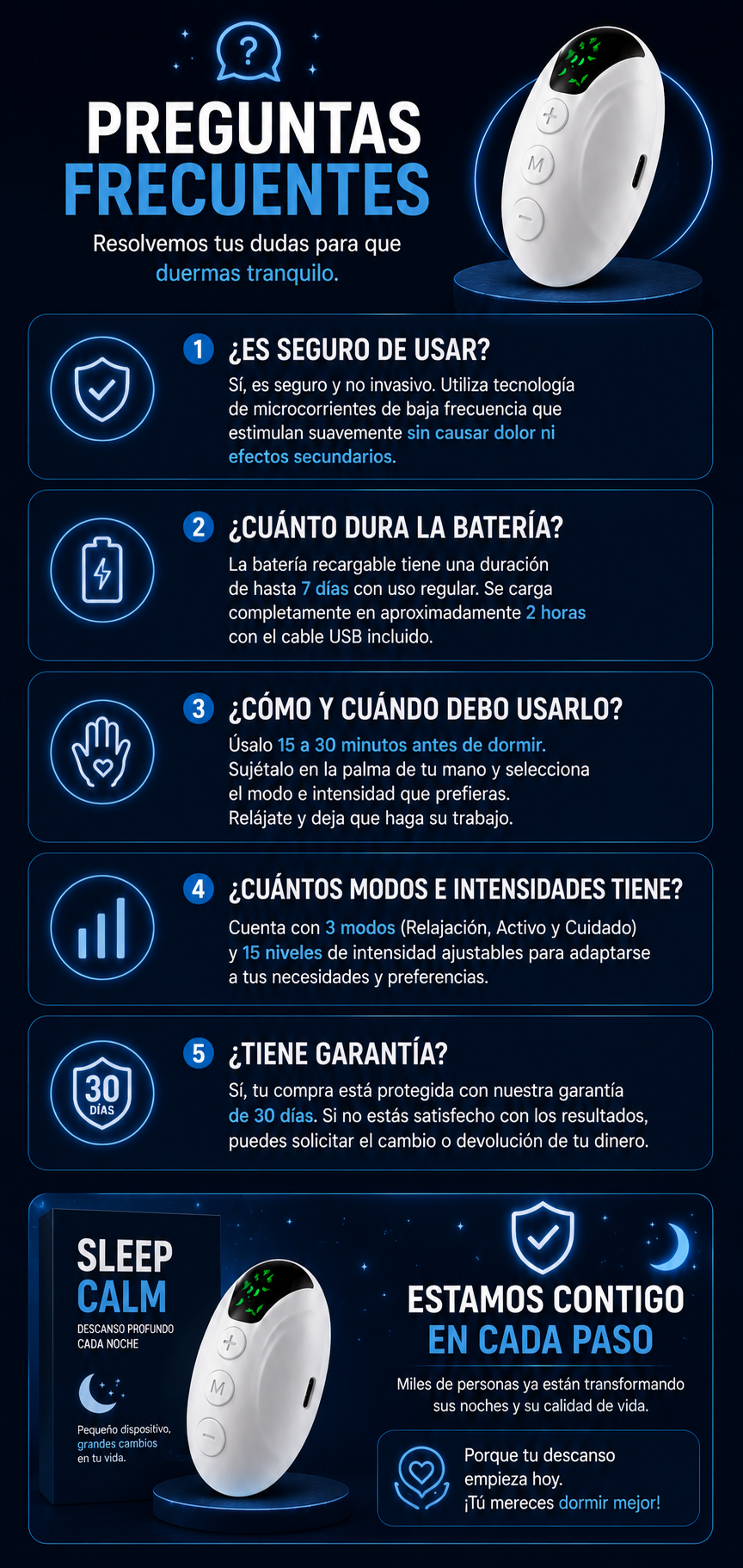 Dispositivo Para Dormir NeuroNest